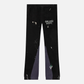 Gallery Dept. Logo Flare Sweatpants 'Washed Black'