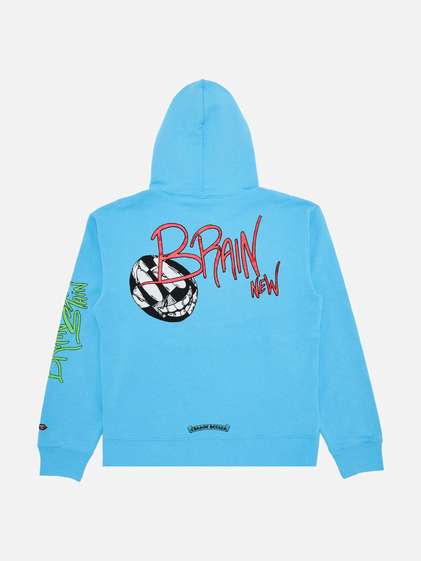 Chrome Hearts Matty Boy Brain Hoodie 'Blue'