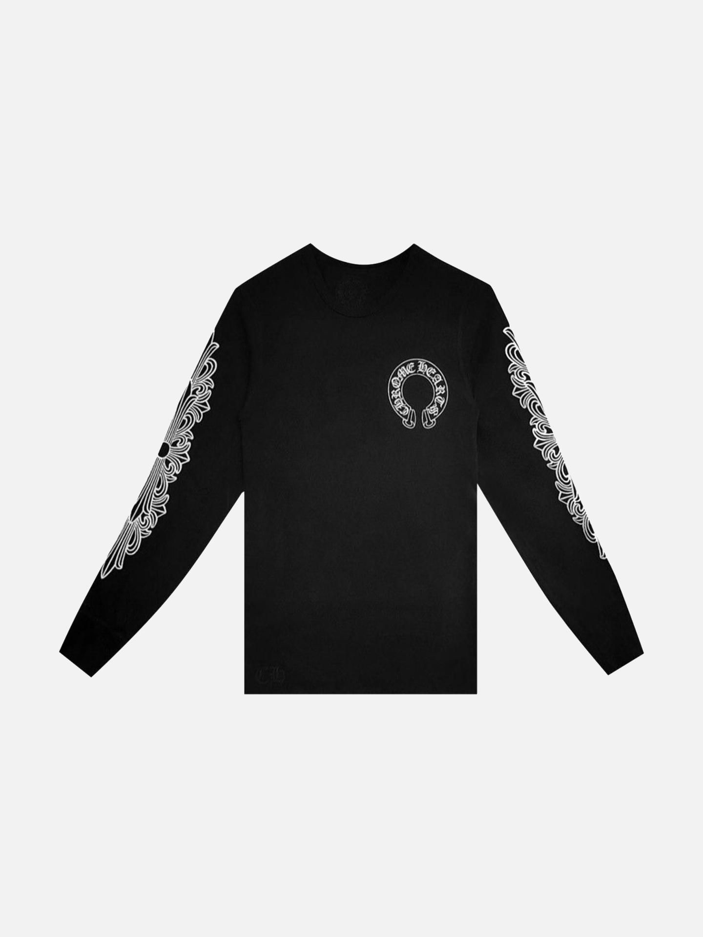 Chrome Hearts Horseshoe Thermal Waffle T-Shirt 'Black'