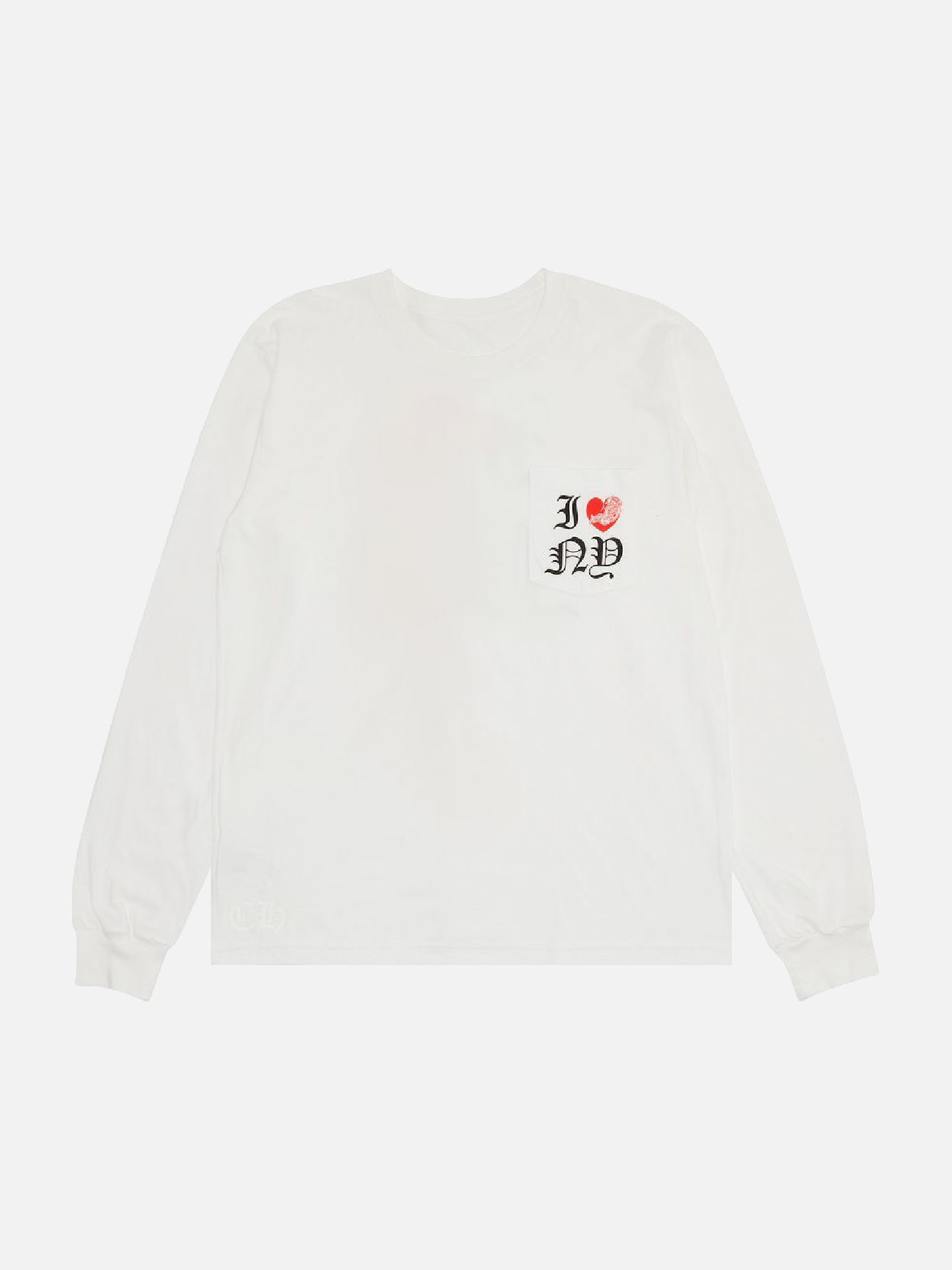 Chrome Hearts I Heart NY Long-Sleeve T-Shirt 'White'