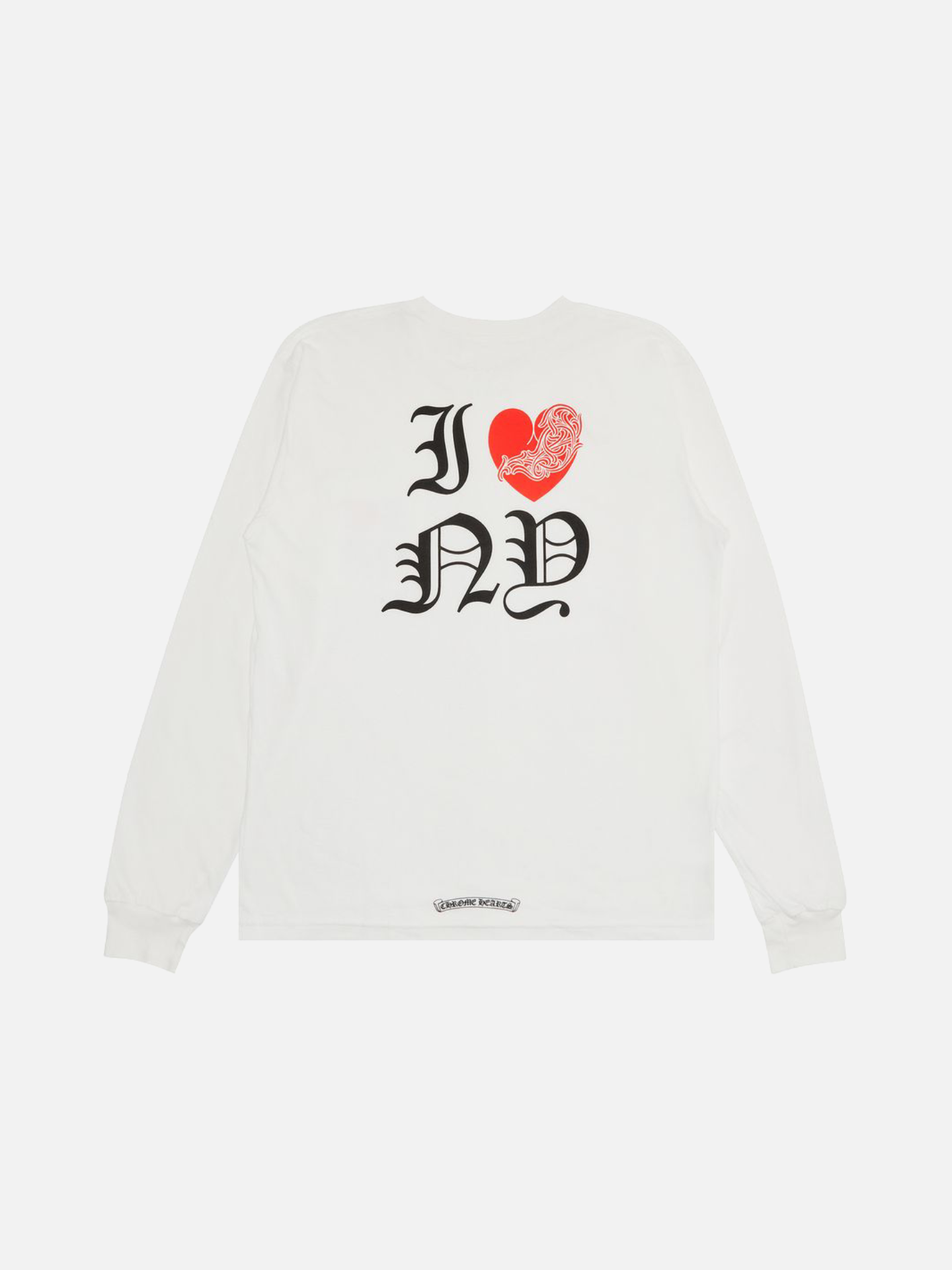 Chrome Hearts I Heart NY Long-Sleeve T-Shirt 'White'