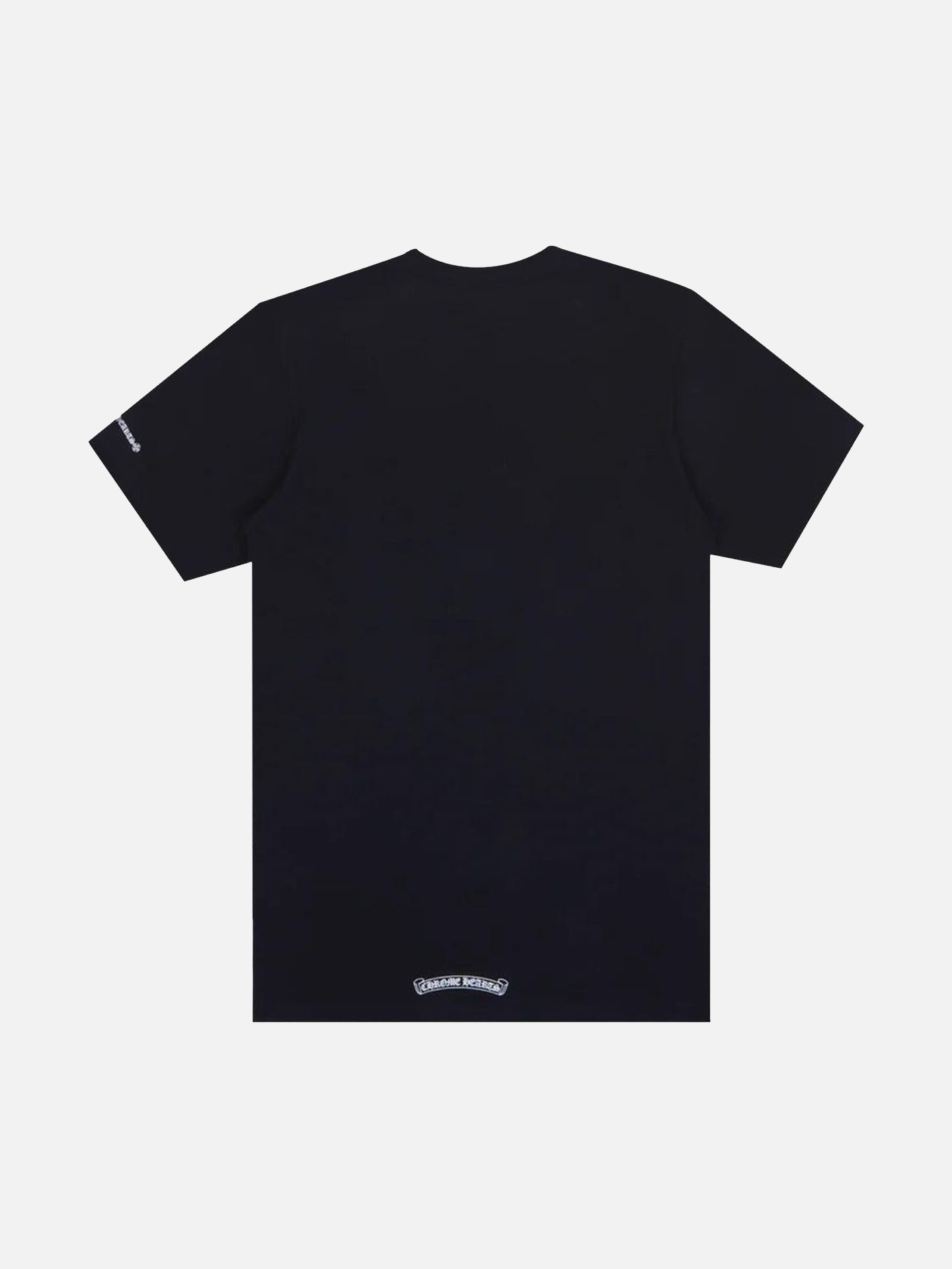 Chrome Hearts Neck Logo Tee 'Black'