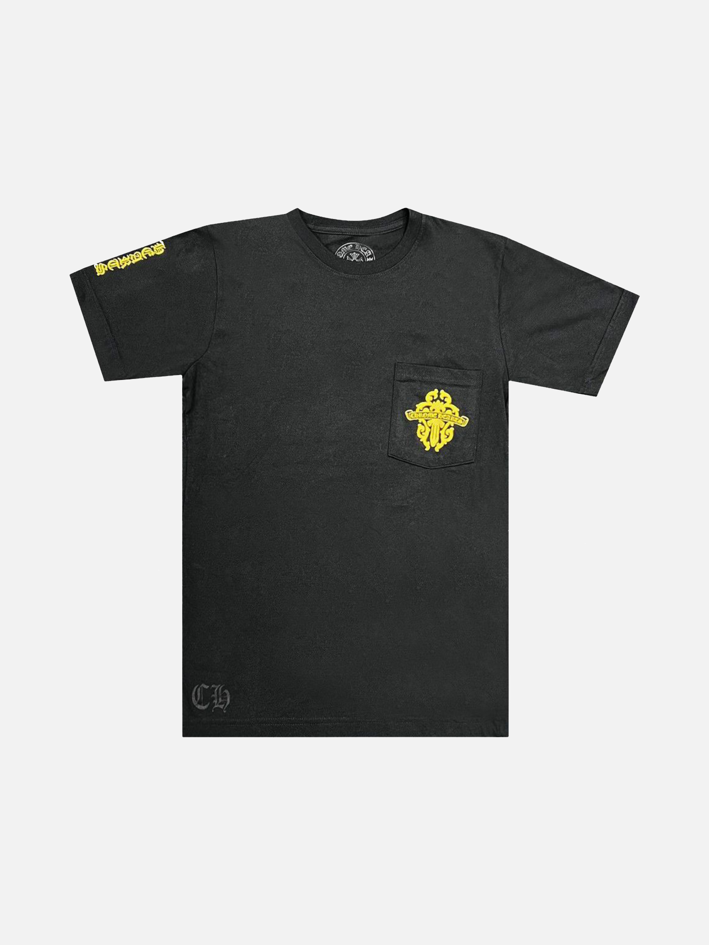 Chrome Hearts Dagger T-Shirt 'Black/Yellow'