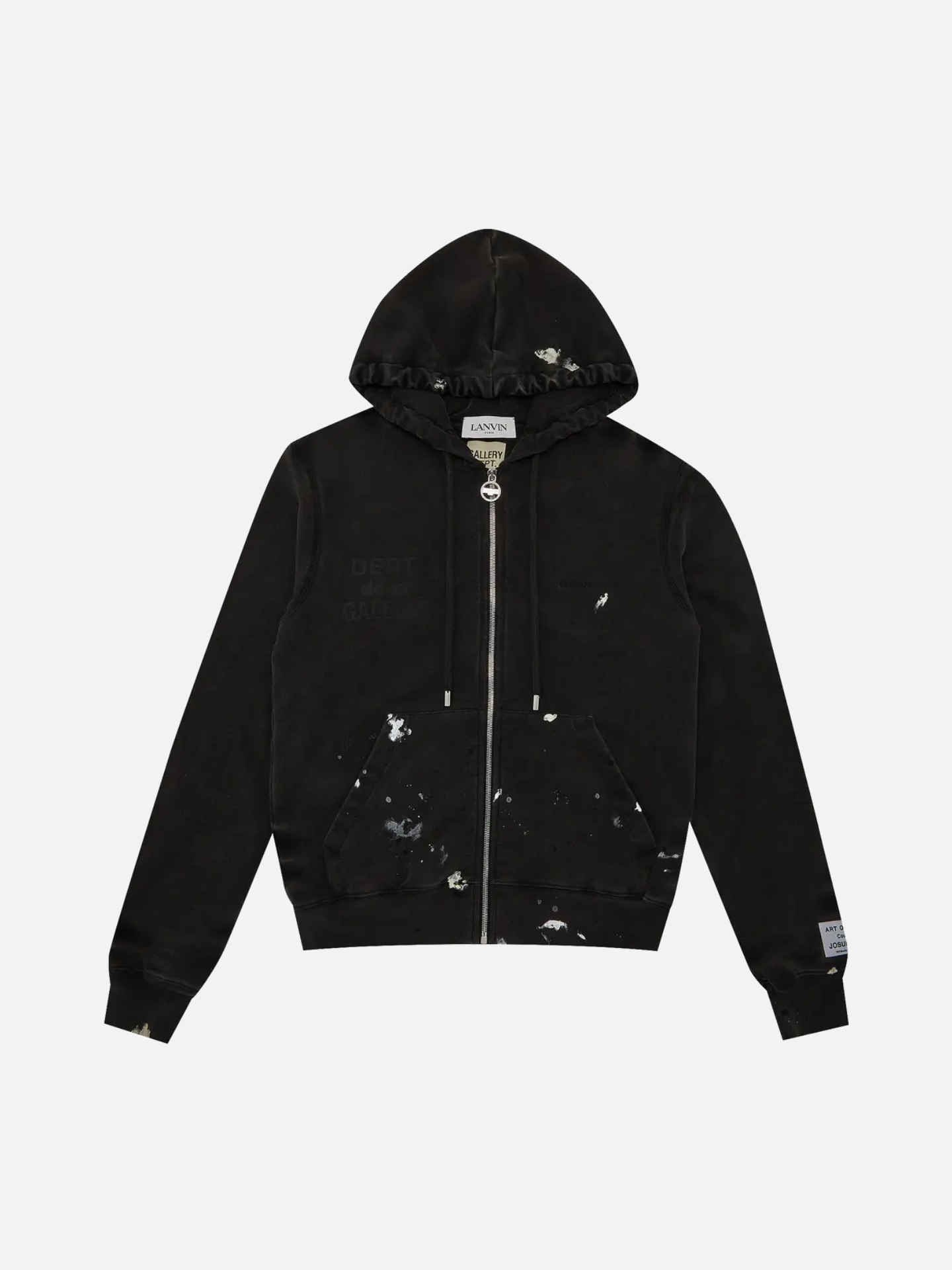 Gallery Dept. x Lanvin Paris Embroidered Zipped Hoodie 'Multicolor'