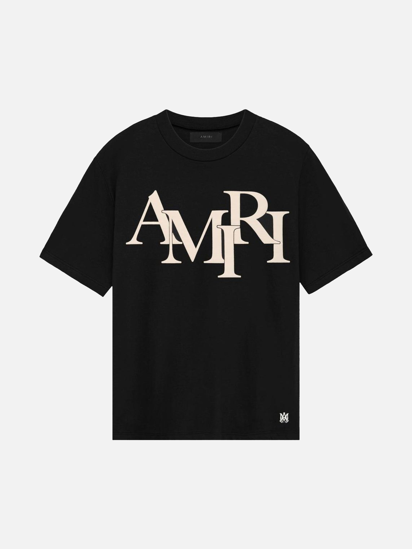 Amiri Staggered Tee 'Black'