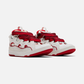 Lanvin Curb Sneakers 'White Red'