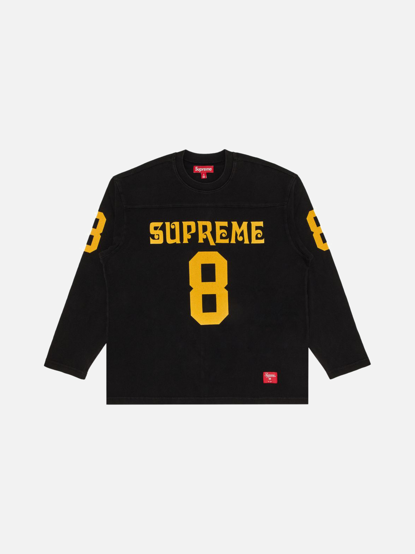 Supreme Affiliated Long-Sleeve Football Top 'Black'
