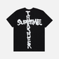 Supreme x Thrasher Cross Tee 'Black'