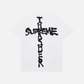 Supreme x Thrasher Cross Tee 'White'