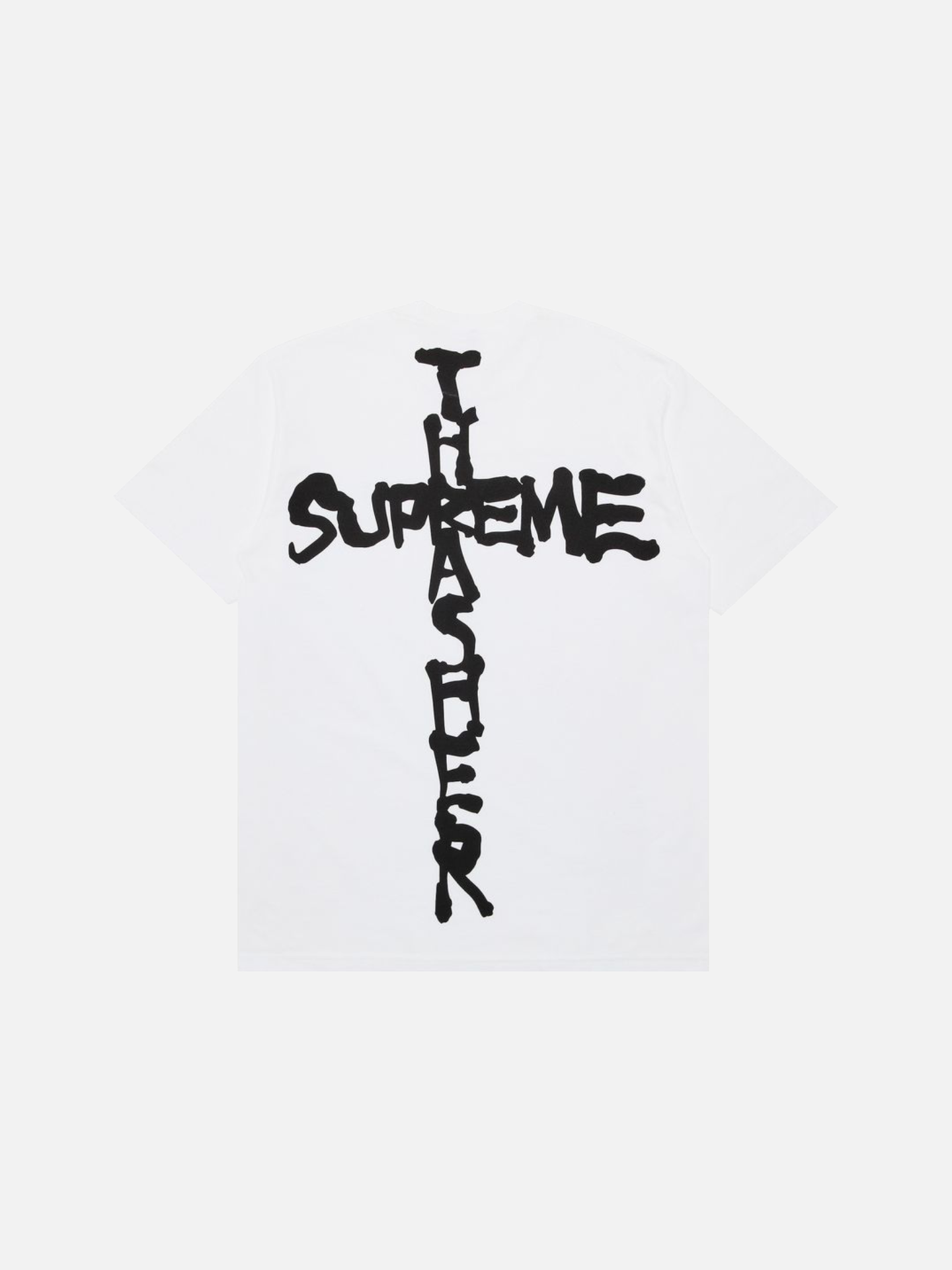 Supreme x Thrasher Cross Tee 'White'