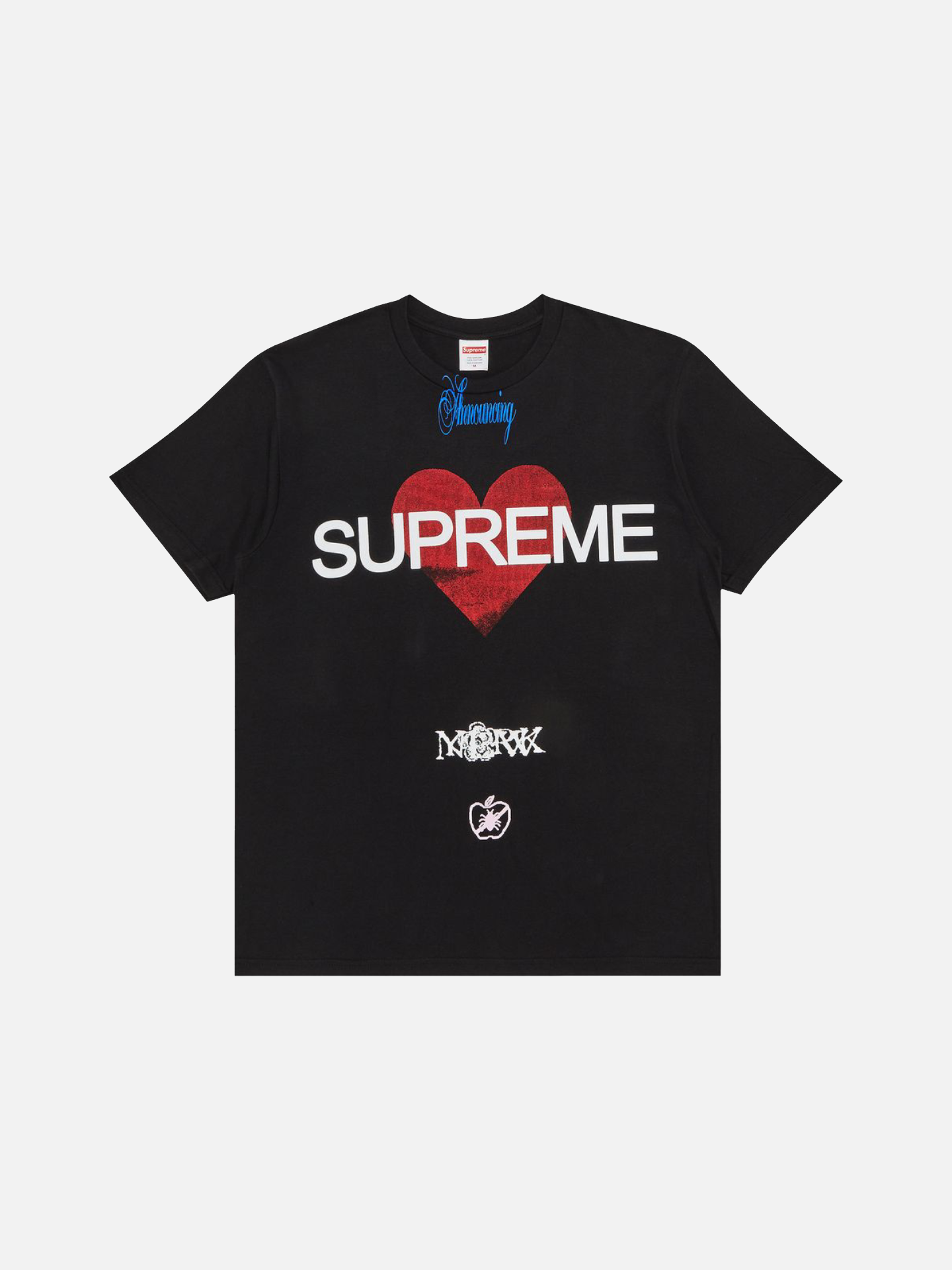 Supreme Announcing Tee 'Black'
