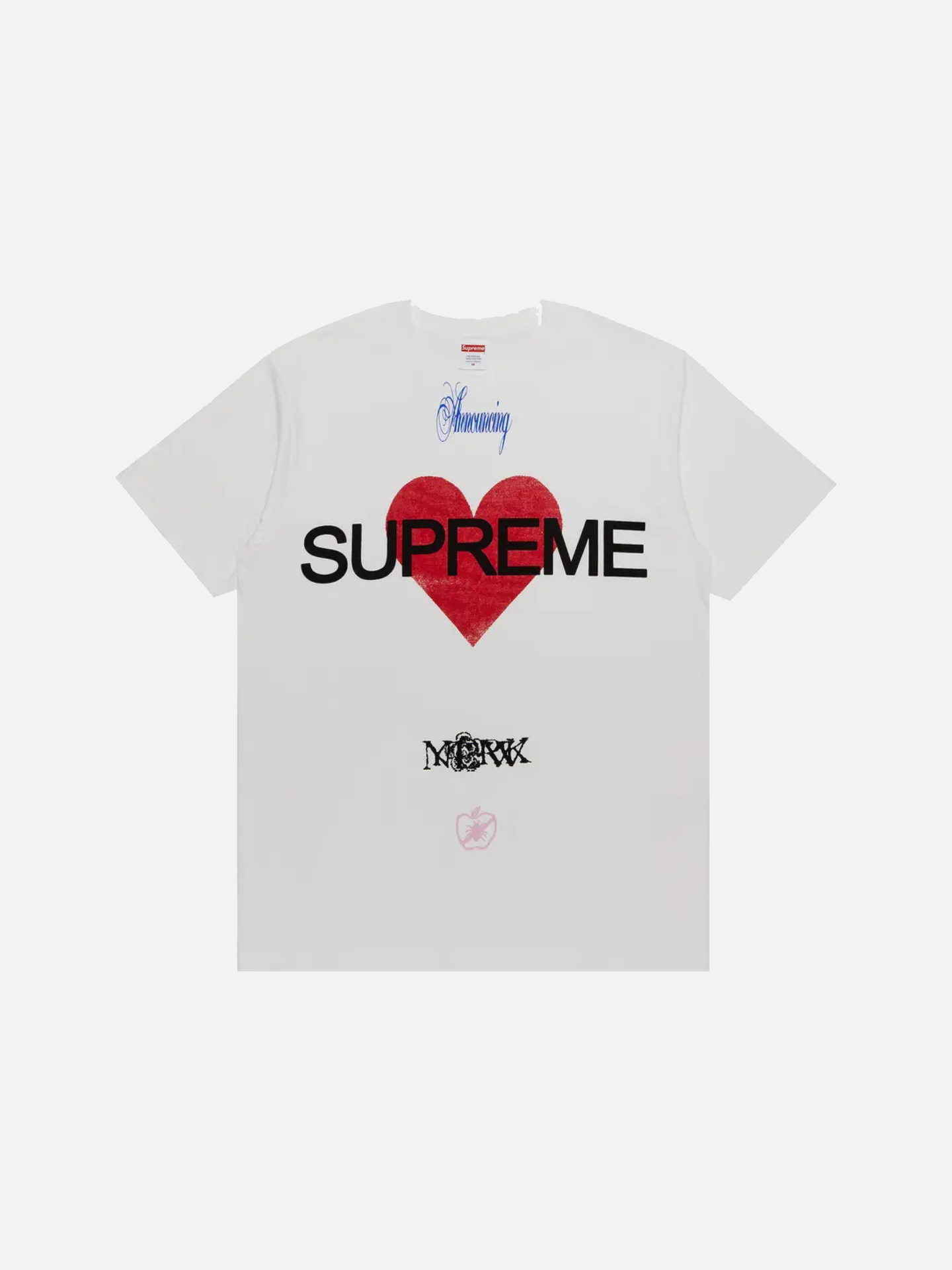 Supreme Announcing Tee 'White'