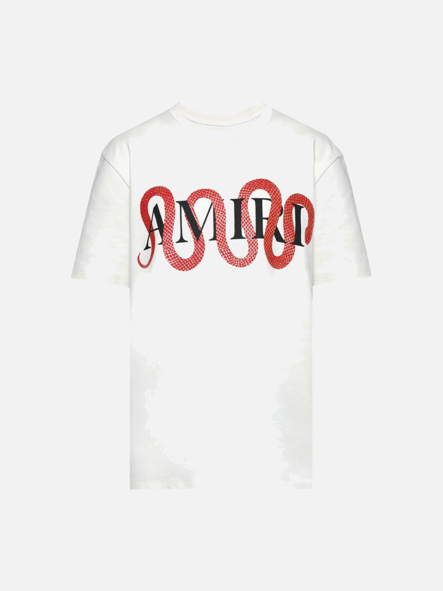 Amiri Snake Tee 'Ivory'