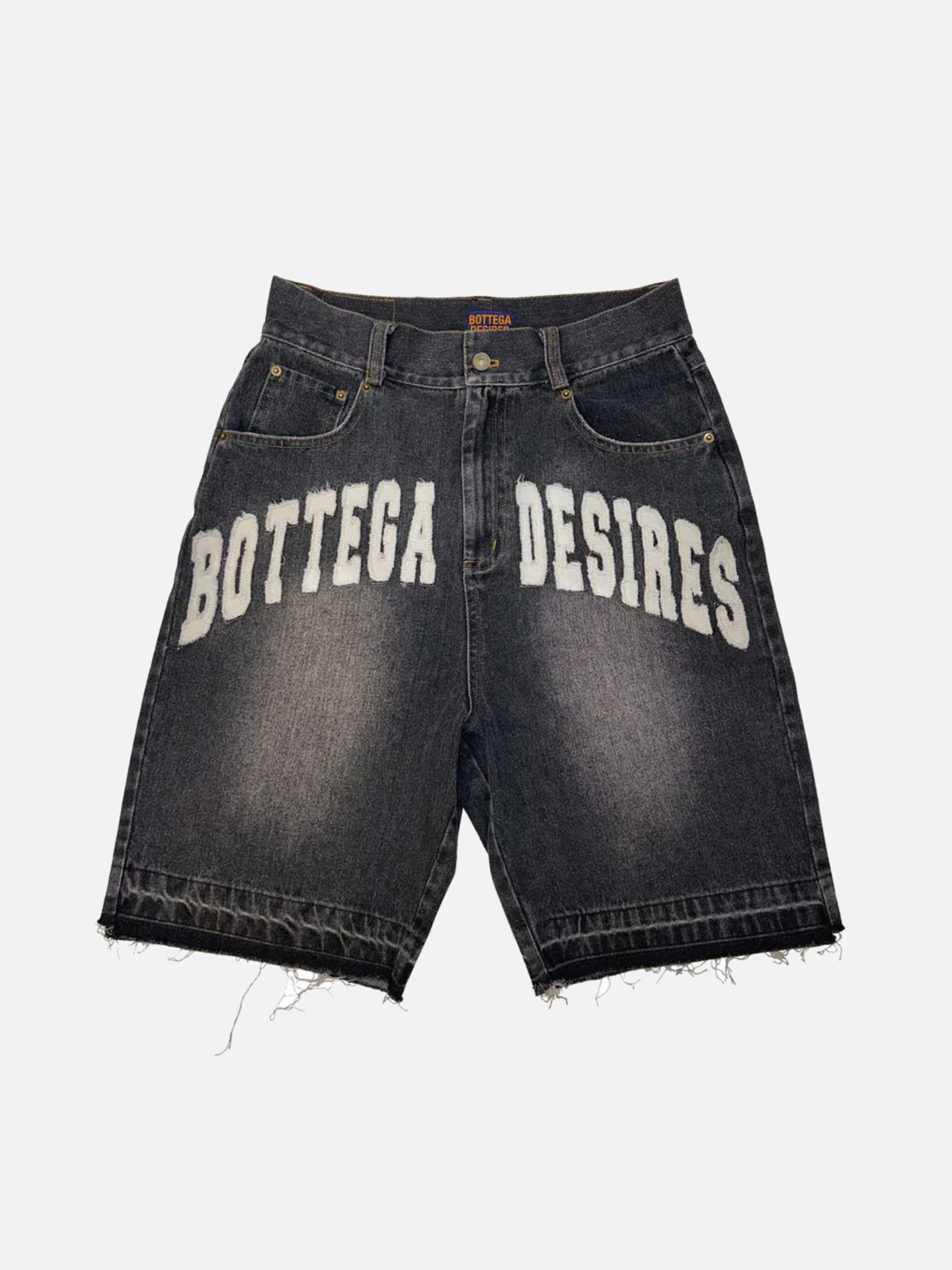 Bottega Desires Denim Shorts Black
