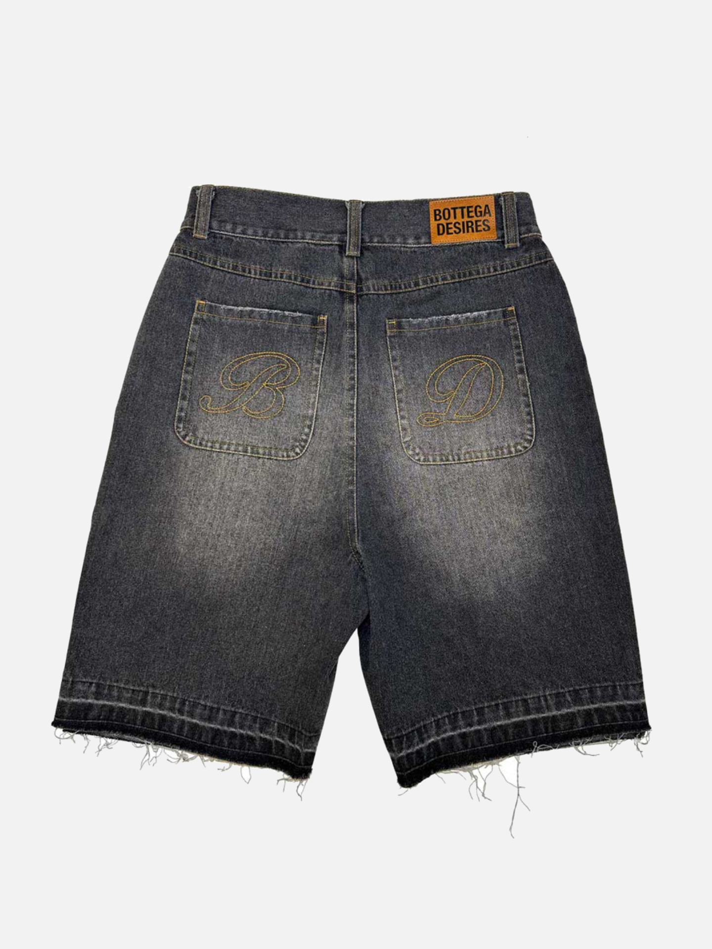 Bottega Desires Denim Shorts Black