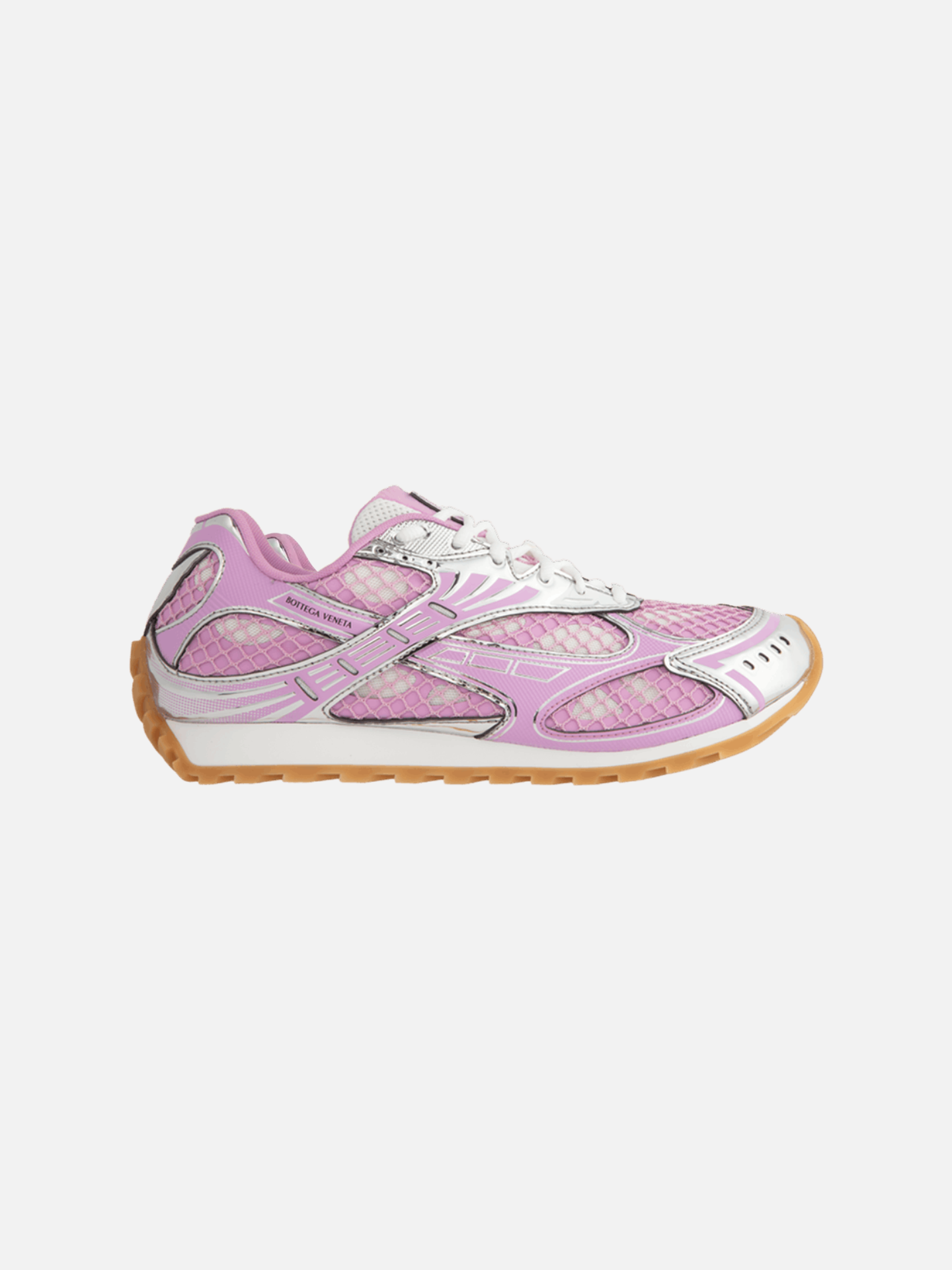 Bottega Veneta Orbit Sneaker 'Gloss Silver'