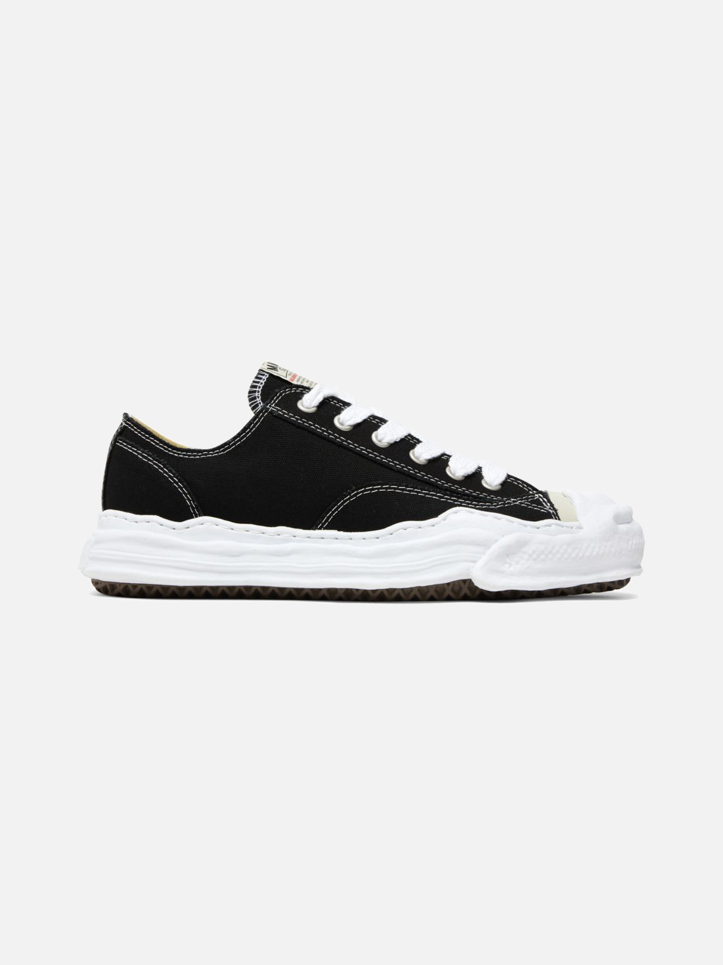 Maison Mihara Yasuhiro Hank OG Sole Canvas Low 'Black White'